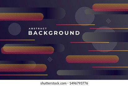 Abstract gradient geometric shape background vector wallpaper for web landing page and background.