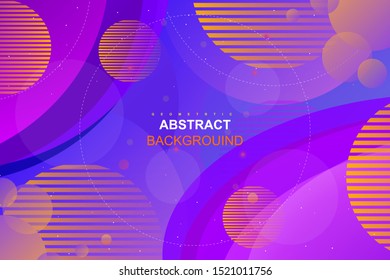 Abstract gradient geometric shape background