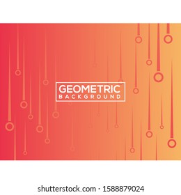 abstract Gradient geometric shape background
