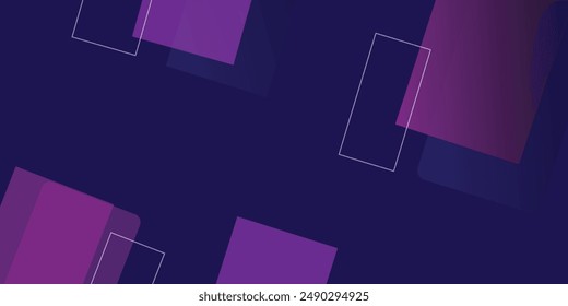Abstract gradient geometric shape background. Vector illustration