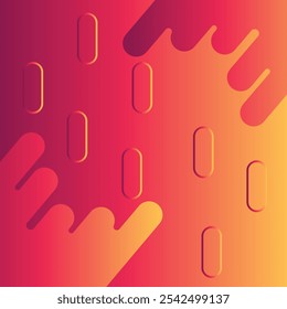 Abstract gradient Geometric shape with gradient background. Modern futuristic Product background use for magazines, any brandings, banners, backgrounds