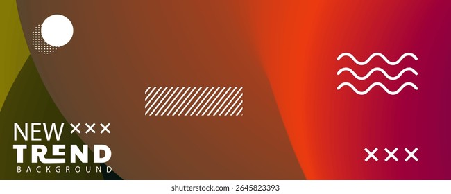 Abstract gradient geometric shape circle background. Modern futuristic background. Can be use for landing page, book covers, brochures, flyers, magazines, abstract  background