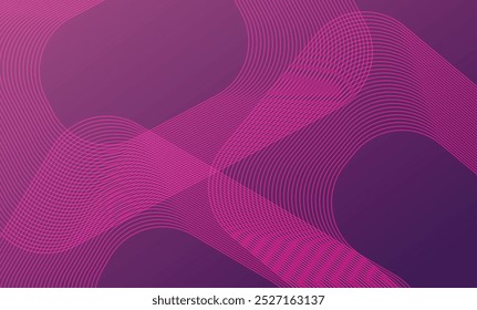Fondo de Formas geométricas de gradiente abstracto. Diseño de Vector plano fresco
