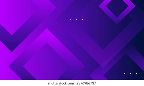 Gradiente abstracto de formas geométricas fondo púrpura. Ilustración del vector