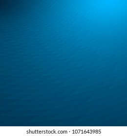 Abstract gradient and geometric style art blue color background.