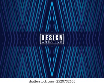 Abstract gradient glowing geometric lines on dark background. Modern shiny gradient lines pattern. Futuristic technology concept, suitable for covers, posters, banners, brochures, websites, etc.