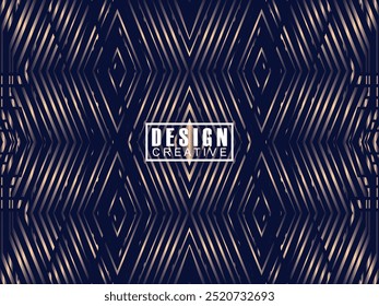 Abstract gradient glowing geometric lines on dark background. Modern shiny gradient lines pattern. Futuristic technology concept, suitable for covers, posters, banners, brochures, websites, etc.