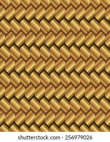 Abstract gradient gold metal rhombus background