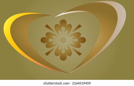 Abstract gradient golden brown background with graphic pattern design for backdrop vector EPS-10.
