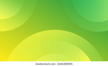 Abstract gradient green background. Applicable for gift card, Poster on wall poster template, EPS 10
