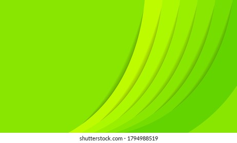 Abstract gradient green background, relaxing pastel color, vector illustration for graphic design, background, website or banner