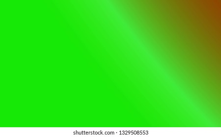 Abstract gradient green brown color background. Blurred colorful. Vector illustration. For banner template, flyer, invitation card