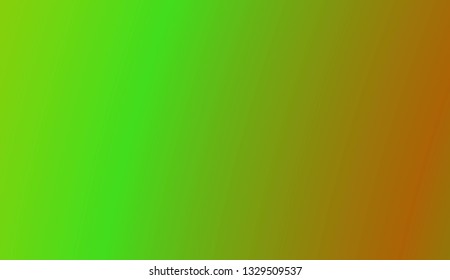 Abstract gradient green brown color background. Blurred colorful. Vector illustration. For banner template, flyer, invitation card