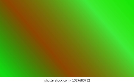 Abstract gradient green brown color background. Blurred colorful. Vector illustration. For banner template, flyer, invitation card