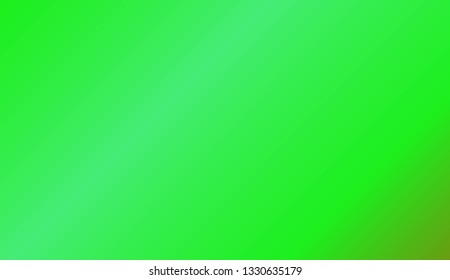 Abstract gradient green brown color background. Blurred colorful. Vector illustration. For banner template, flyer, invitation card