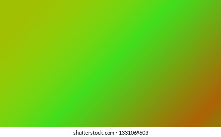 Abstract gradient green brown color background. Blurred colorful. Vector illustration. For banner template, flyer, invitation card