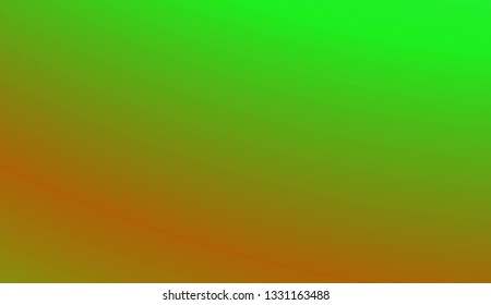 Abstract gradient green brown color background. Blurred colorful. Vector illustration. For banner template, flyer, invitation card