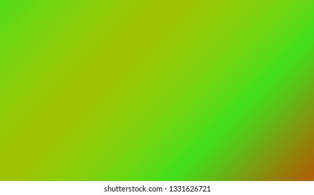 Abstract gradient green brown color background. Blurred colorful. Vector illustration. For banner template, flyer, invitation card