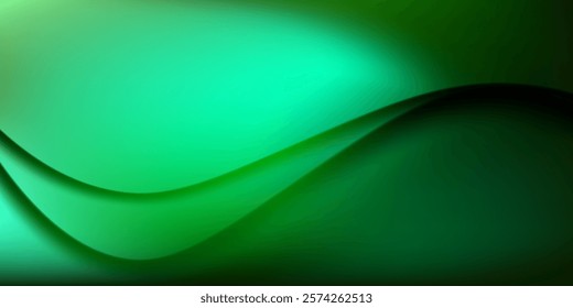 abstract gradient green color background