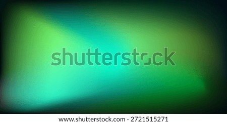 Abstract gradient with green color gradient in black background design