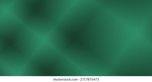 Fondo abstracto del ruido de la textura del color verde del gradiente para el Anuncio del cartel y perfecciona su diseño