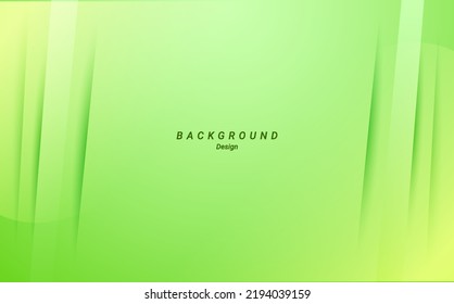 Diseño de fondo geométrico del gradiente abstracto de la línea verde