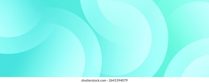 Abstract gradient green .Minimalist background Circle abstract . Vector illustration