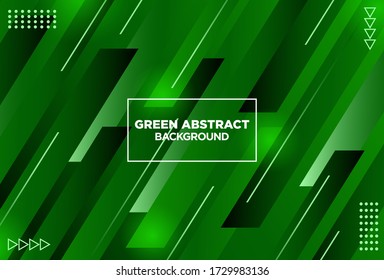 Abstract Gradient Green Modern Graphic Background