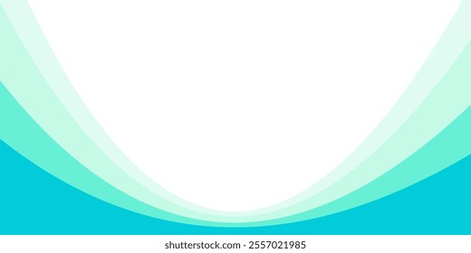 abstract gradient green wave background