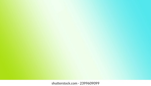 Abstract Gradient Green White Blue Background