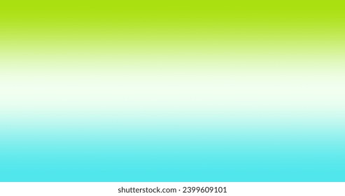 Abstract Gradient Green White Blue Background