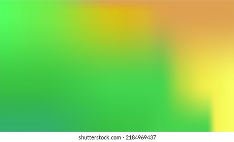 ilustración de fondo rojo verde gradiente abstracto amarillo