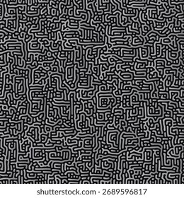 ABSTRATO GRADIENTE CINZA LINHAS DE COR TURING PADRÃO ÁSPERO DESIGN REAÇÃO DIFUSÃO VETOR DE FUNDO BOM PARA PAPEL DE PAREDE, TAMPA, PÔSTER 