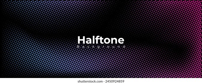 abstract gradient halftone background. vector illustration