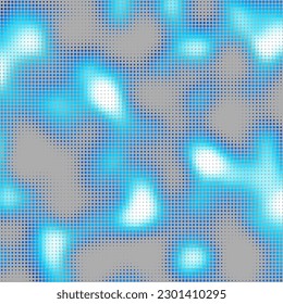Abstract gradient halftone dots background. Vector illustration
