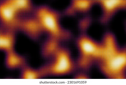 Fondo de los puntos de media tonalidad del gradiente abstracto. Ilustración del vector