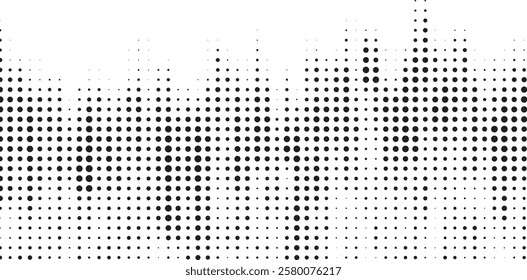 abstract gradient halftone dots background Pop art template texture Vector illustration
