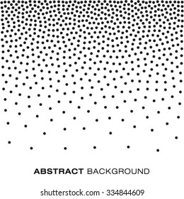 Abstract Gradient Halftone Dots Background, vector illustration 