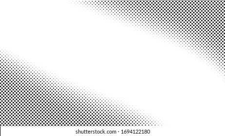 puntos de semitonos de degradado abstracto vectorial Ilustración de fondo para el diseño