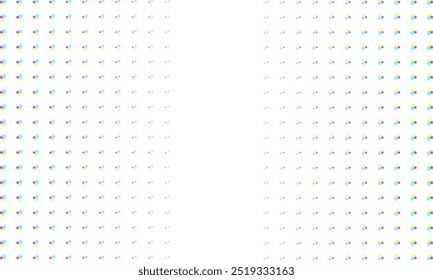 Abstract Gradient Halftone Pattern Vignette Edges Transparent Texture Image Filter Overlay Effect Vector PNG