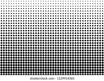 abstract gradient halftone points background.dots pop art vector