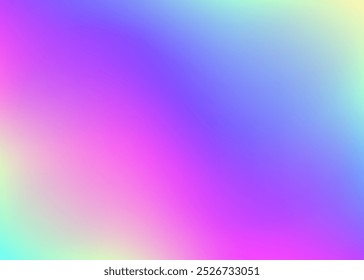 Gradiente Abstractas. Volante Hipster. Fondo brillante rosado. Lámina Vibrante. Textura irisada. Difuminar fallo. Invitación de holografía suave. Textura perlescente. Degradado Abstractas azul
