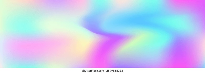 Abstract Gradient. Holographic Background. Pink Pop Texture. Vintage Flyer. Metal Multicolor Backdrop. Liquid Card. Pearlescent Background. Blur Vector. Blue Abstract Gradient