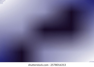 Abstract Gradient Illustration in Shades of Blue with Soft Transitions