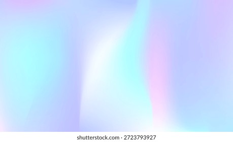 Gradiente Abstractas. Textura irisada. Invitación multicolor de neón. Textura holográfica. Luz pastel. Fallo suave. Fondo de Pop rosa. Tarjeta cromada. Degradado Abstractas púrpura