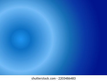 Gradiente abstracto fondo multicolor azul claro, azul y blanco suave. Diseño radial moderno para aplicaciones móviles.