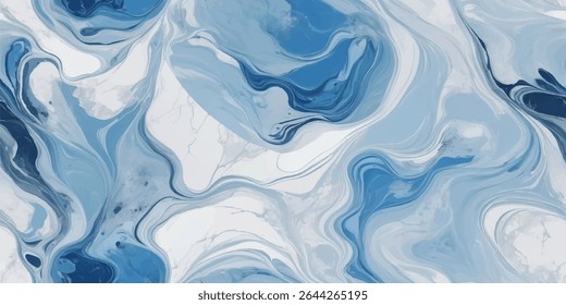 Abstract gradient light shades background on white paper texture. Aquarelle painted textured canvas design, abstract blue watercolor splash background, texture of watercolor