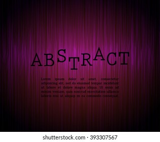Abstract gradient line  red background. Vector image eps 10
