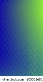 Líneas de gradiente abstracto azul; fondo verde