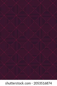 Abstract gradient lines dark fiolet background